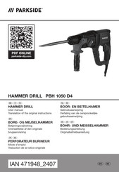 Parkside 471948 2407 User Manual