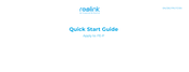 Reolink FE-P Quick Start Manual