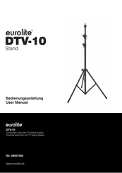 EuroLite DTV-10 User Manual