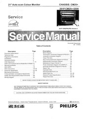 Philips 201P GS3 CM25 Service Manual