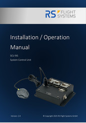 RS Flight Systems 01001-156 Manual