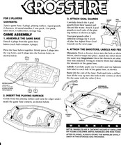 Milton Bradley Crossfire Quick Start Manual