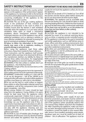 Hotpoint Ariston FTGHG 751 D/HA Owner's Manual