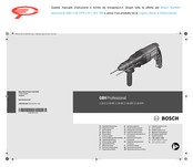 Bosch GBH 2-26 RE Original Instructions Manual