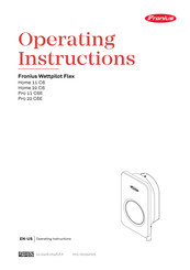 Fronius Wattpilot Flex Pro 11 C6E Operating Instructions Manual