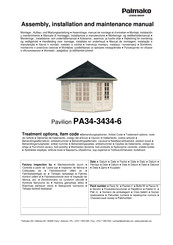 Lemeks Palmako PA34-3434-6 Assembly, Installation And Maintenance Manual