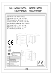Decobus Handel N620P245364 Installation Instruction