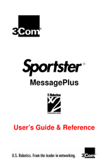 3Com Sportster MessagePlus User's Manual & Reference Manual