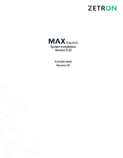 ZETRON MAX Radio Gateway System Installation