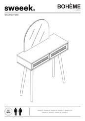 sweeek. BOHEME IBODRESTB90 Manual
