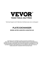 VEVOR EATB95 Manual