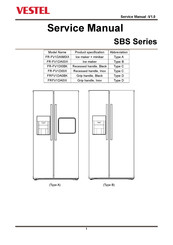 VESTEL FRFV1DA0BK Service Manual