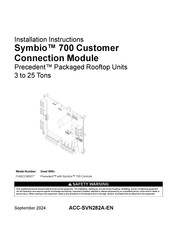 Trane FIASCCM001 Series Installation Instructions Manual