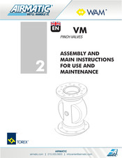 AIRMATIC TOREX WAM VM Assembly And Main Instructions For Use And Maintenance