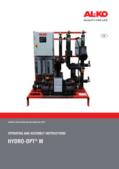 AL-KO HYDROOPT M Operating And Assembly Instruction Manual