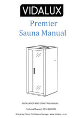 Vidalux PREMIER Installation And Operating Manual