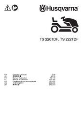 Husqvarna TS 220TDF Operator's Manual