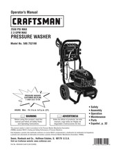 Craftsman 580.752190 Operator's Manual