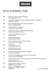 Miele WTS 610/APCL 108 Installation Instructions Manual