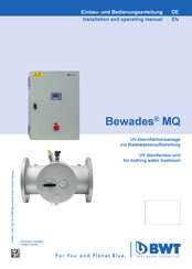 BWT Bewades MQ 6000 Installation And Operating Manual
