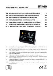 SILVA Schneider UR-WS 1500 Safety Instructions & Instruction Manual