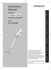Hitachi PV-XH3M Instruction Manual
