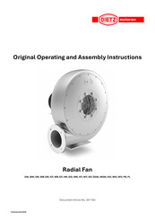 Dietz DN Original Operating And Assembly Instructions