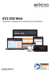Evco EV3 200 WEB Installer Manual