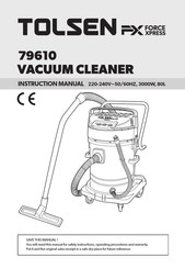 TOLSEN TOOLS FORCE XPRESS 79610 Instruction Manual
