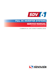 Sinclair SDV6-E180BS-3 Service Manual