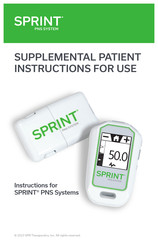 SPR Therapeutics SPRINT Instructions For Use Manual