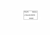 Philips GM6012 Manual