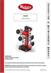 Rotary RWA1085 Instruction Manual