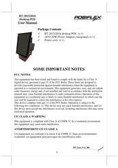 POSIFLEX BT-2016 User Manual