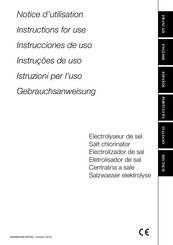 Pool Technologie l Minisalt Connect 16 Instructions For Use Manual