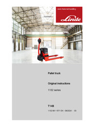 Linde 1132 Series Original Instructions Manual