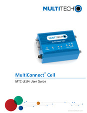 Multitech MultiConnect Cell 100 series User Manual