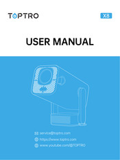 TOPTRO X8 User Manual