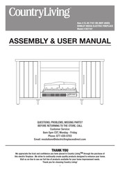 Country Living BE7197 Assembly & User Manual