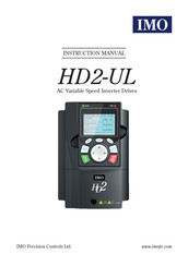 IMO Precision Controls HD2-150A-43-UL Instruction Manual