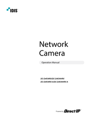Idis DC-D4536RX-W Operation Manual
