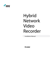 Idis TR-2604 Installation Manual