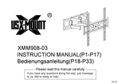 USX-MOUNT XMM908-03 Instruction Manual