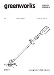 GreenWorks ST80B210 Operator's Manual