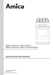 Amica 58GG1.23POFC Instruction Manual