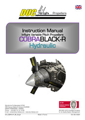 DUC Hélices COBRABLACK-R Instruction Manual