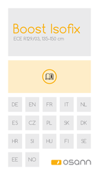 osann Boost Isofix Manual