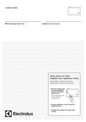 Electrolux EOS26T24BM Installation & User Manual