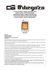Orbegozo BP 5007 Instruction Manual