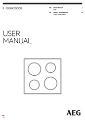 AEG IBB64200CB User Manual